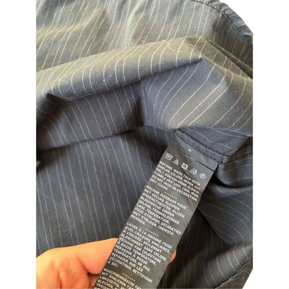 Harley Davidson Y2K Skull Button Up Snap Shirt size 3XL Black Striped - Picture 9 of 10